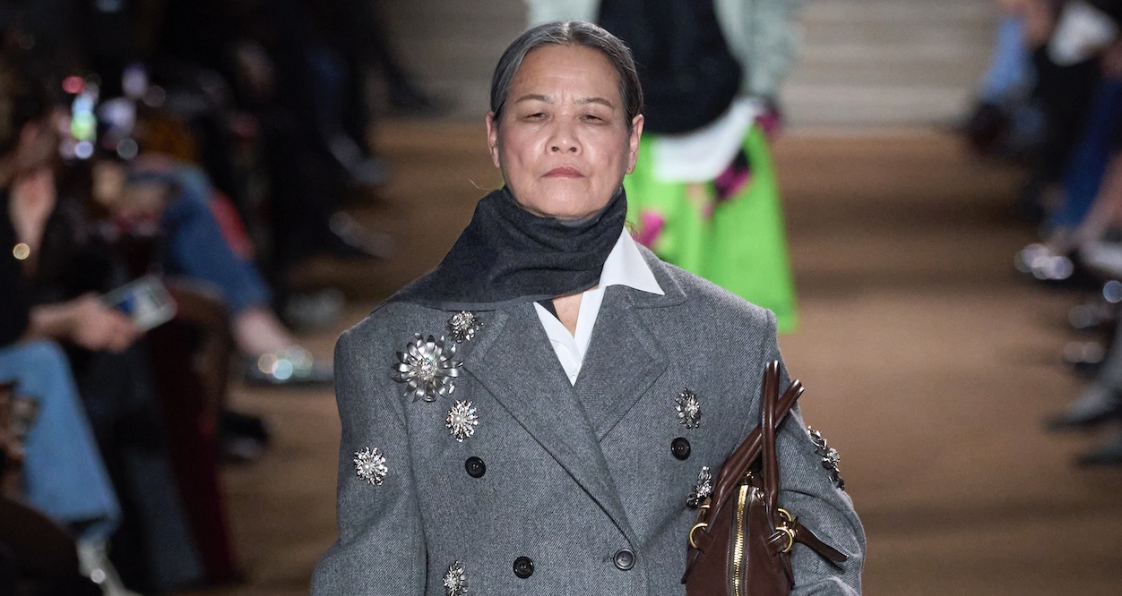 Miu Miu ha fatto sfilare una top client
